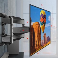 Swivel Tv Wall Mount for 32-70 Inch Screens thumbnail