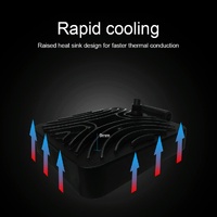 6.7W White Light Square - Shaped Waterproof Car Boat Marine Work Lights Spotlight Led Bulbs Dc 9 - 30V thumbnail