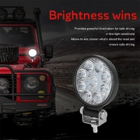 6.3W 10 - 30V Dc 6000K 3 Inch 9 Leds Circle Offroad Truck Car Driving Light Spotlight Work Light Fog Light thumbnail