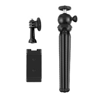 Flexible Mini Octopus Tripod with Ball Head and Phone Clamp thumbnail