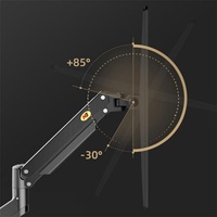 Adjustable Aluminum Monitor Holder - Rotatable 22-40 Inches thumbnail