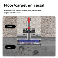 V-shaped Anti-tangle Floor Brush for Vacuum Cleaners - For Dyson V10 Slim / V12 thumbnail