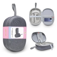 Portable Vr Headset Storage Bag for Apple Vision Pro Glasses - Gray Felt - Gray Felt thumbnail
