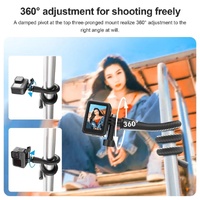 Versatile Octopus Tripod for Action Camera and Phone - Flexible Mount - With Phone Clip Kit thumbnail