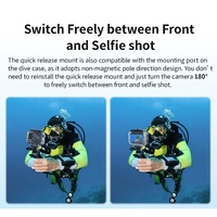 60m Waterproof Dive Shell for Magisn Camera - Horizontal & Vertical Shooting - For Insta360 Ace thumbnail
