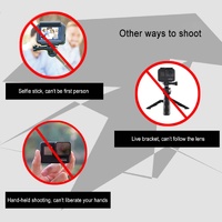 Fixed Neck Shooting Bracket for Gopro Hero12 Camera thumbnail