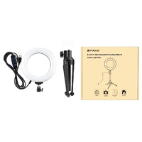 6.2 Led Ring Light with Usb 3 Modes Dimmable Desktop Tripod Cold Shoe Ball Head thumbnail