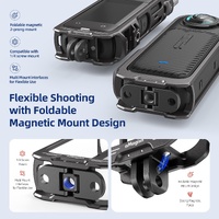 Amagisn Metal Protective Housing for Insta360 X4 with 2 Claws and Rabbit Cage thumbnail
