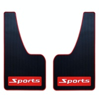 2Pcs Car Tire Mud Flap Modification Plastic Anti-Splash Mud Flap Fender Guard - Cat Eye - Large Sports thumbnail