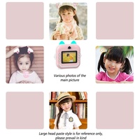 Instant Camera with Thermal Printer and Hd Video - Blue 16g - 16G Pink thumbnail