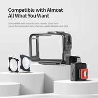 Extended Metal Rabbit Cage For Magisn Sports Camera With Cold Shoe thumbnail