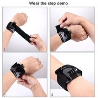 Universal Adjustable Action Camera Mount - Strap Length 28.5cm thumbnail