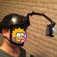 Gopro Front Helmet Mount - Universal Fit thumbnail