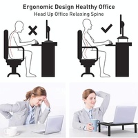 Lenovo Thinkpad Laptop Stand with Phone Holder - Elevated Monitor Stand thumbnail