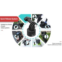 Universal Magnetic Backpack Mounting Bracket - Quick Release thumbnail