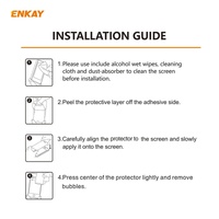 Enkay Hat Prince 3-in-1 Tempered Glass Film for Gopro Hero9 Camera Lens and Screen - 0.2mm 9h 2.15d thumbnail