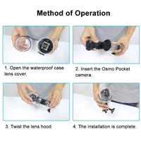 Waterproof Diving Case for Dji Pocket - 60m Depth thumbnail