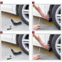 4 Pcs Car Auto Semi-Rigid Pvc Splash Flaps Fender Guard For Honda 8Th Series Civic thumbnail