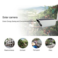 1080P Solar Wifi Battery Camera With Motion Detection & Night Vision - 32Gb Sd Card Support thumbnail