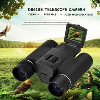 10X25 Zoom Binocular Telescope With Hd Digital Camera And 1.5 Lcd Screen - Black thumbnail