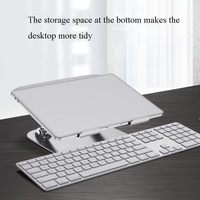 Aluminum Tablet Bracket for Live Desktop - Laptop Compatible thumbnail