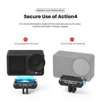 Quick Release Magnetic Camera Mount for Dji Action 4 / 3 - Amagisn thumbnail