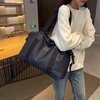 Travel-ready Waterproof Sports Bag for Fitness - Black thumbnail