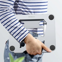 Lenovo Desktop Laptop Stand - Thinkplus Xt10 - Silver thumbnail