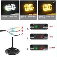 5.5 Inch Elliptical Hybrid X - Shaped Car Work Light thumbnail