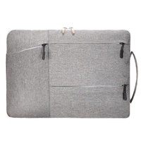 Portable Laptop Handbag - Fits 13-13.3 Inch - Casual Design - Grey thumbnail