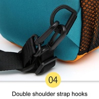 Outdoor Crossbody Bag Earphone Hole - Green thumbnail