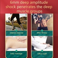 Compact Multi-Gear Fascial Massager For Home Use - Black thumbnail