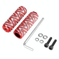 Rear Foot Pegs for Xiaomi M365 Electric Scooter - Black thumbnail