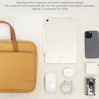 Waterproof Oxford Cloth Laptop Bag - 14 Inch - Yellow thumbnail