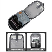 Waterproof Business Laptop Backpack with Usb Port - Multifunctional - Black - 15 Inch thumbnail