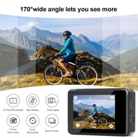 Outdoor Waterproof Dual Screen Wifi Sports Camera with Anti-shake Hd Video thumbnail
