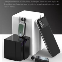 K65 Wireless Business Earbuds - Retractable Cable - Black thumbnail