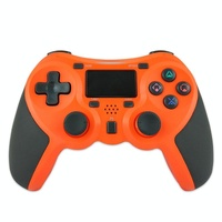 Wireless Bluetooth Game Controller for Ps4 - Rubberized - White thumbnail