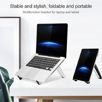 Triangle Cooling Bracket for Tablets Laptops and Desktops - Black thumbnail