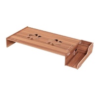 Wood Monitor Stand with Keyboard Storage - Tbd049404601A thumbnail