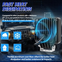 4 Inch Flood - Surface Mixed Luminous Square Light D0083 thumbnail