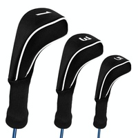 3-in-1 Golf Club Cover Set - No.1 No.3 No.5 - Blue thumbnail