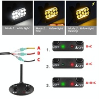 5.5 Inch Elliptical Hybrid Luminous Seagull Angel Eye Car Work Light thumbnail