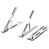 Lenovo Thinkplus Foldable Laptop Stand - Desktop Compatible - Rose Gold thumbnail
