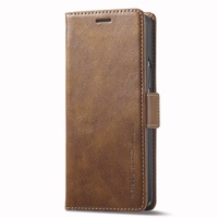Rfid Leather Phone Case for Samsung Galaxy z Fold 4 / 5g - Secure & Stylish - Brown thumbnail