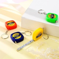Compact Square Tape Measure Keychain - Set of 4 thumbnail