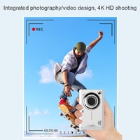 3.0-inch Autofocus 4k Hd Digital Camera with Hd Screen - Black thumbnail