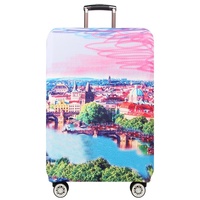 Wear-resistant Dust-proof Luggage Compartment Protective Cover - Size m - Starry Sky thumbnail