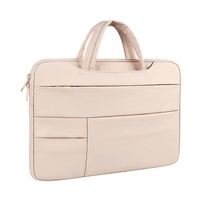15.6 Inch Waterproof Laptop Bag - Wearable - Creamy-White thumbnail