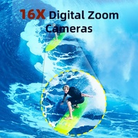 Waterproof 48mp Dual Screen Outdoor Camera - Wdc901 - Black thumbnail